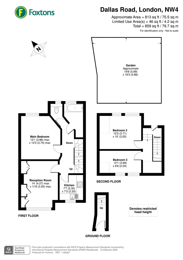 Appartamento a Londra, Regno Unito, 80 m² - foto 8