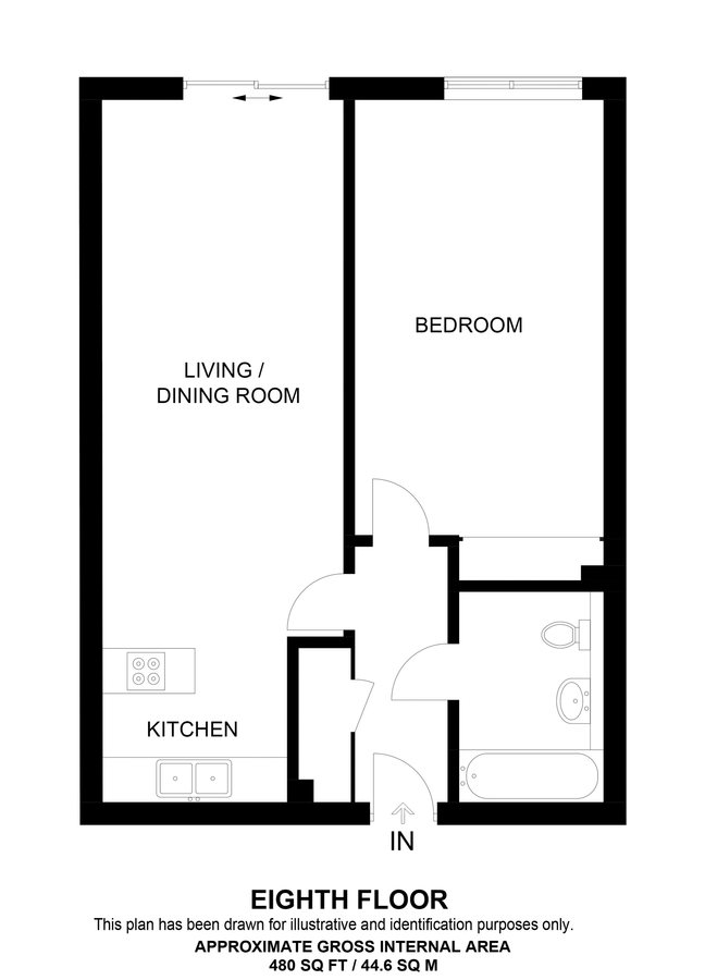 Flat in London, United Kingdom, 45 m² - picture 8
