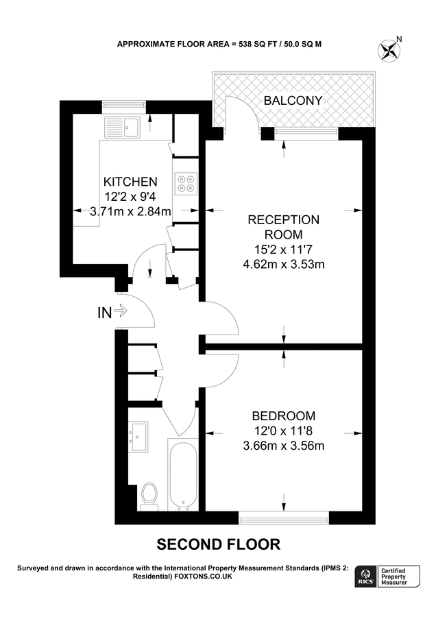 Appartement à Londres, Royaume-Uni, 50 m² - image 8