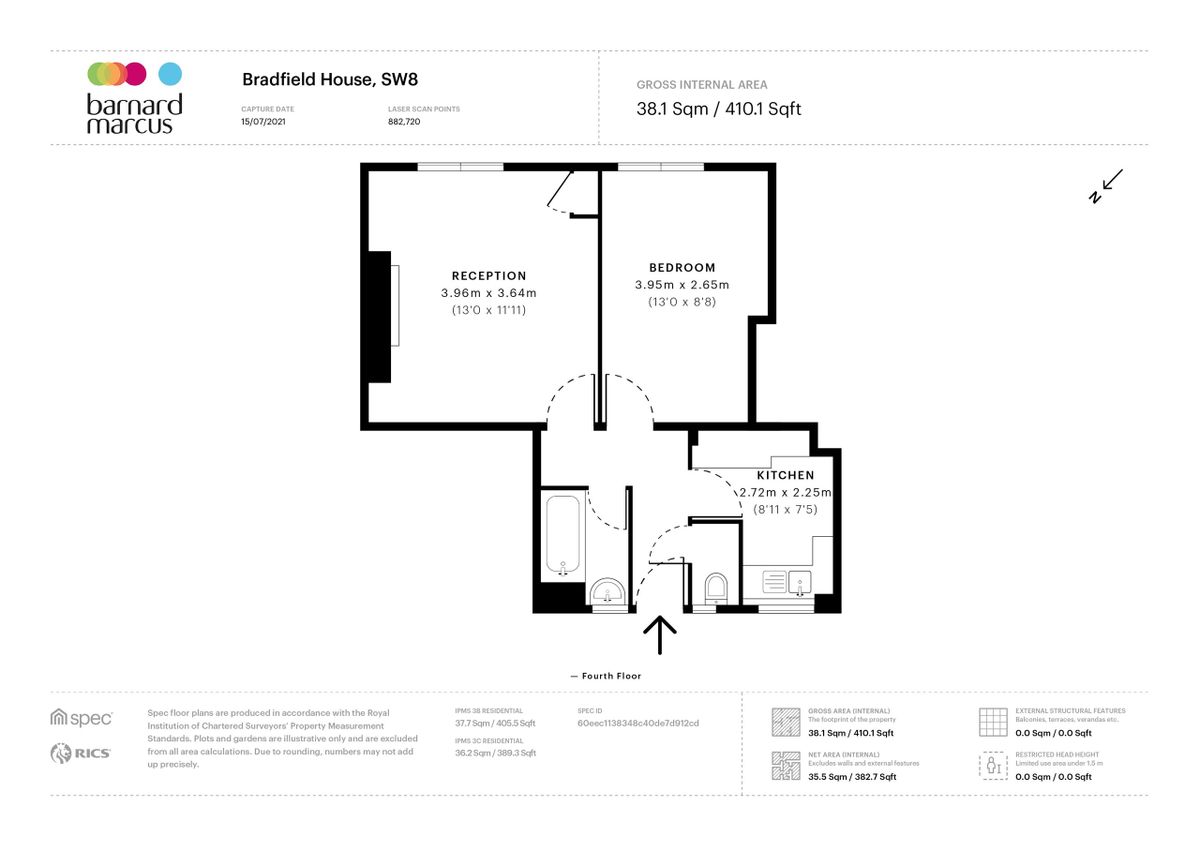 Appartement à Londres, Royaume-Uni, 38 m² - image 8