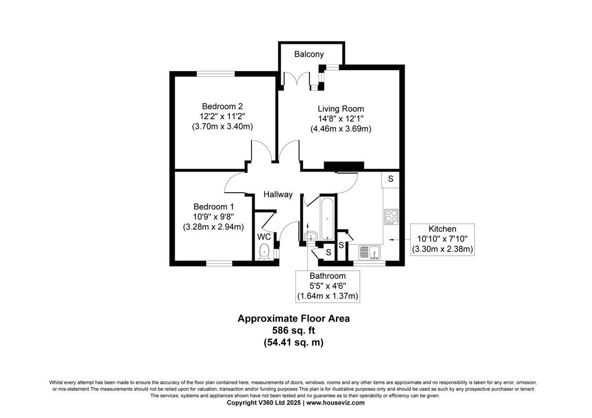 Piso en Londres, Reino Unido, 54 m² - imagen 8