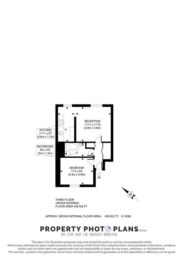Flat in London, United Kingdom, 41 m² - picture 8