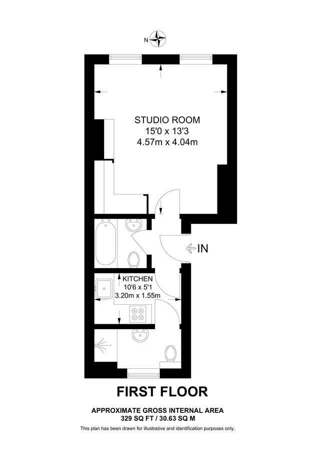 Appartamento a Londra, Regno Unito, 31 m² - foto 8