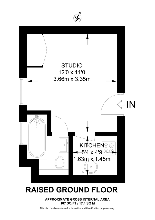 Flat in London, United Kingdom, 17 m² - picture 8