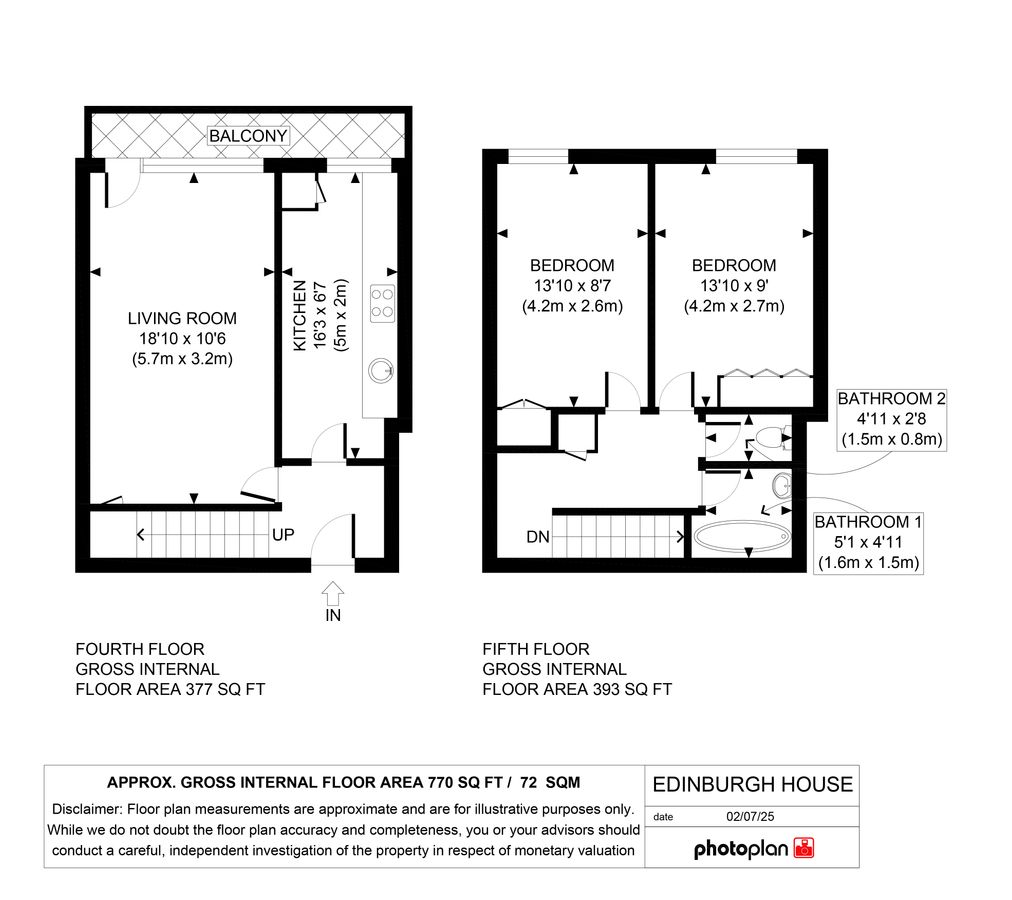 Piso en Londres, Reino Unido, 72 m² - imagen 8