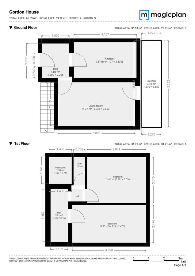 Appartamento a Londra, Regno Unito, 60 m² - foto 9