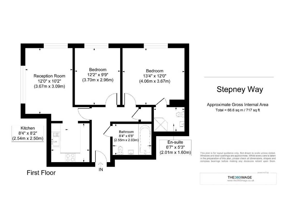 Wohnung in London, Großbritannien, 67 m² - Foto 9