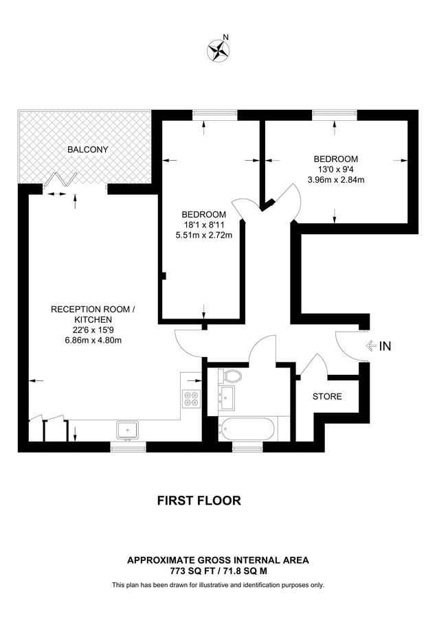 Appartement à Londres, Royaume-Uni, 72 m² - image 9