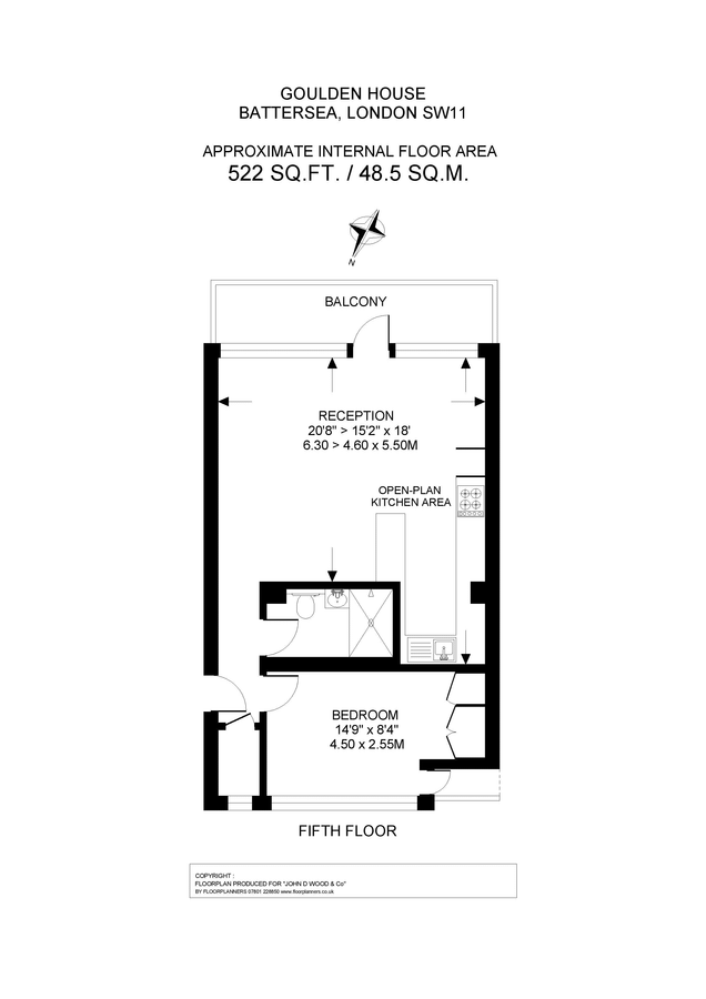 Flat in London, United Kingdom, 49 m² - picture 9