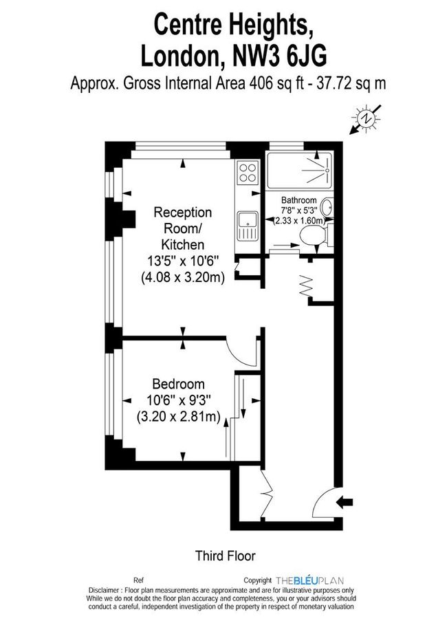 Appartement à Londres, Royaume-Uni, 38 m² - image 9