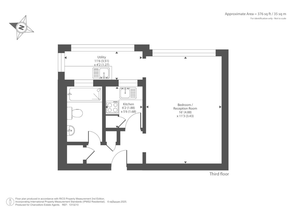 Wohnung in London, Großbritannien, 35 m² - Foto 9
