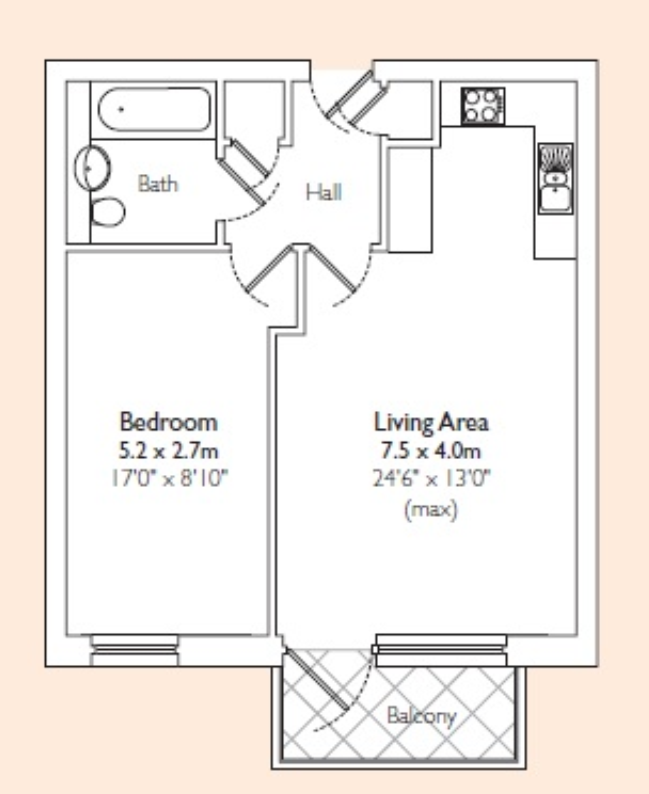 Appartamento a Londra, Regno Unito, 47 m² - foto 9