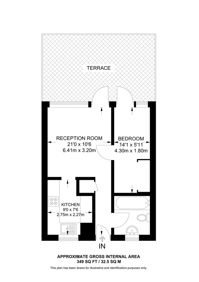 Appartement à Londres, Royaume-Uni, 33 m² - image 9