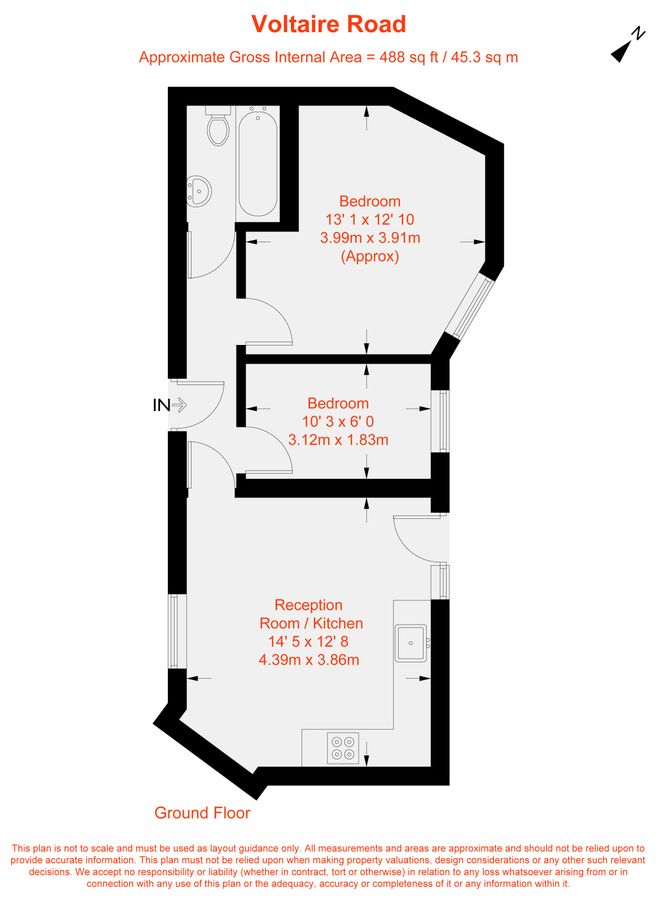 Appartement à Londres, Royaume-Uni, 45 m² - image 8