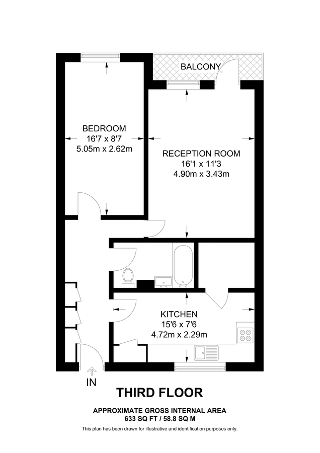 Appartement à Londres, Royaume-Uni, 59 m² - image 9