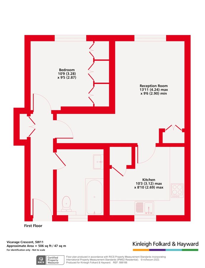 Flat in London, United Kingdom, 47 m² - picture 9