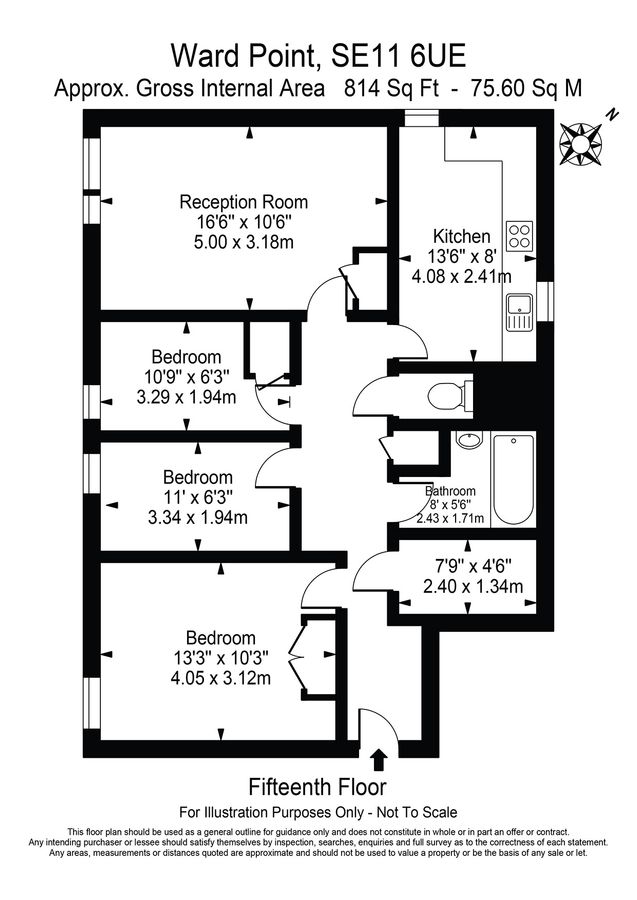 Piso en Londres, Reino Unido, 76 m² - imagen 9