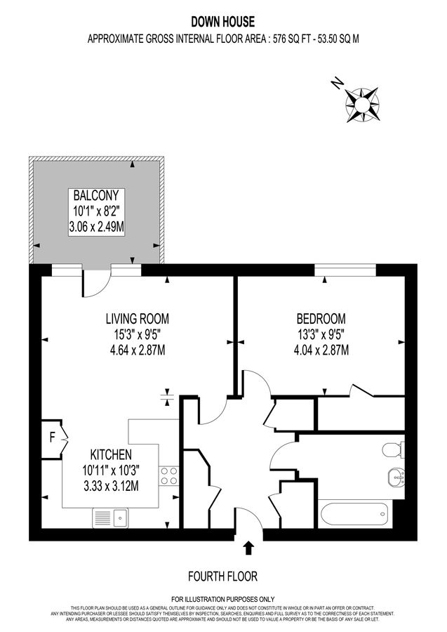 Appartement à Londres, Royaume-Uni, 54 m² - image 9