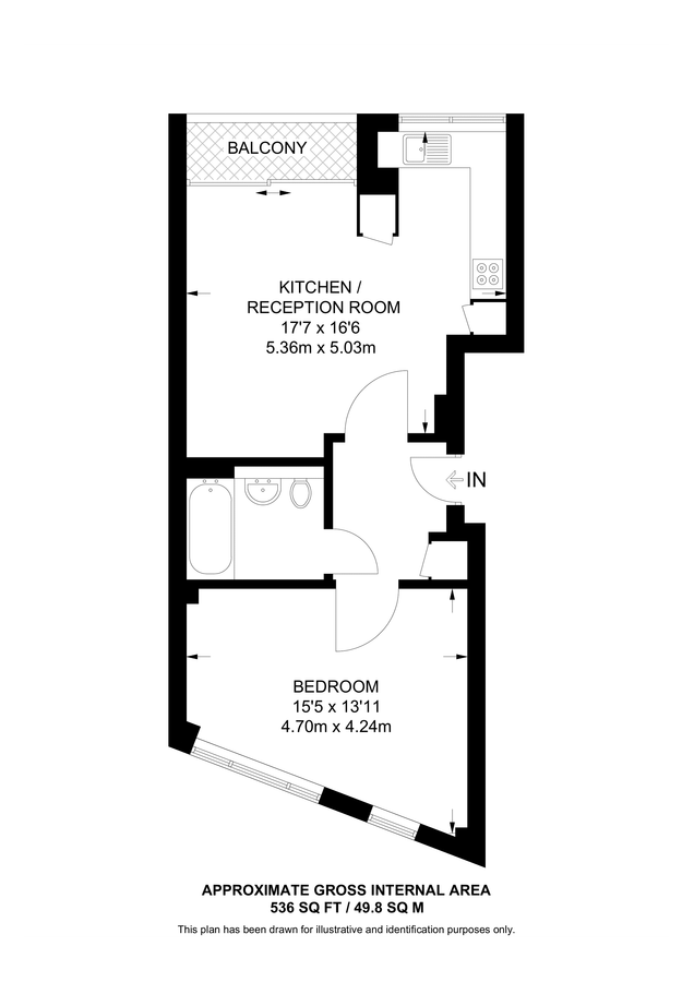 Appartement à Londres, Royaume-Uni, 50 m² - image 9