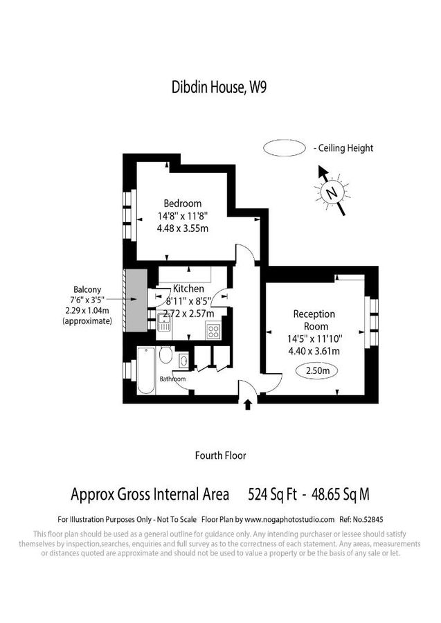 Appartamento a Londra, Regno Unito, 49 m² - foto 9