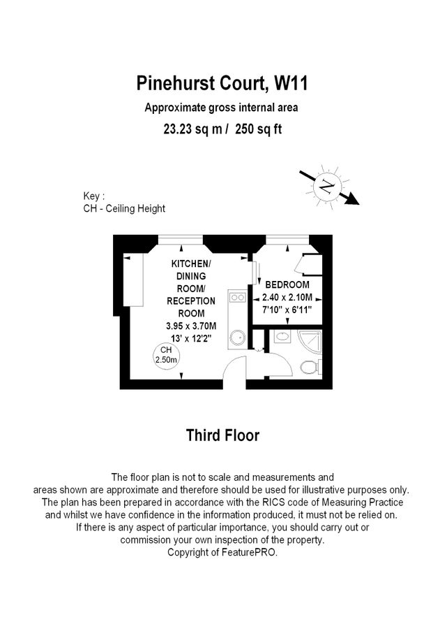 Flat in London, United Kingdom, 23 m² - picture 9