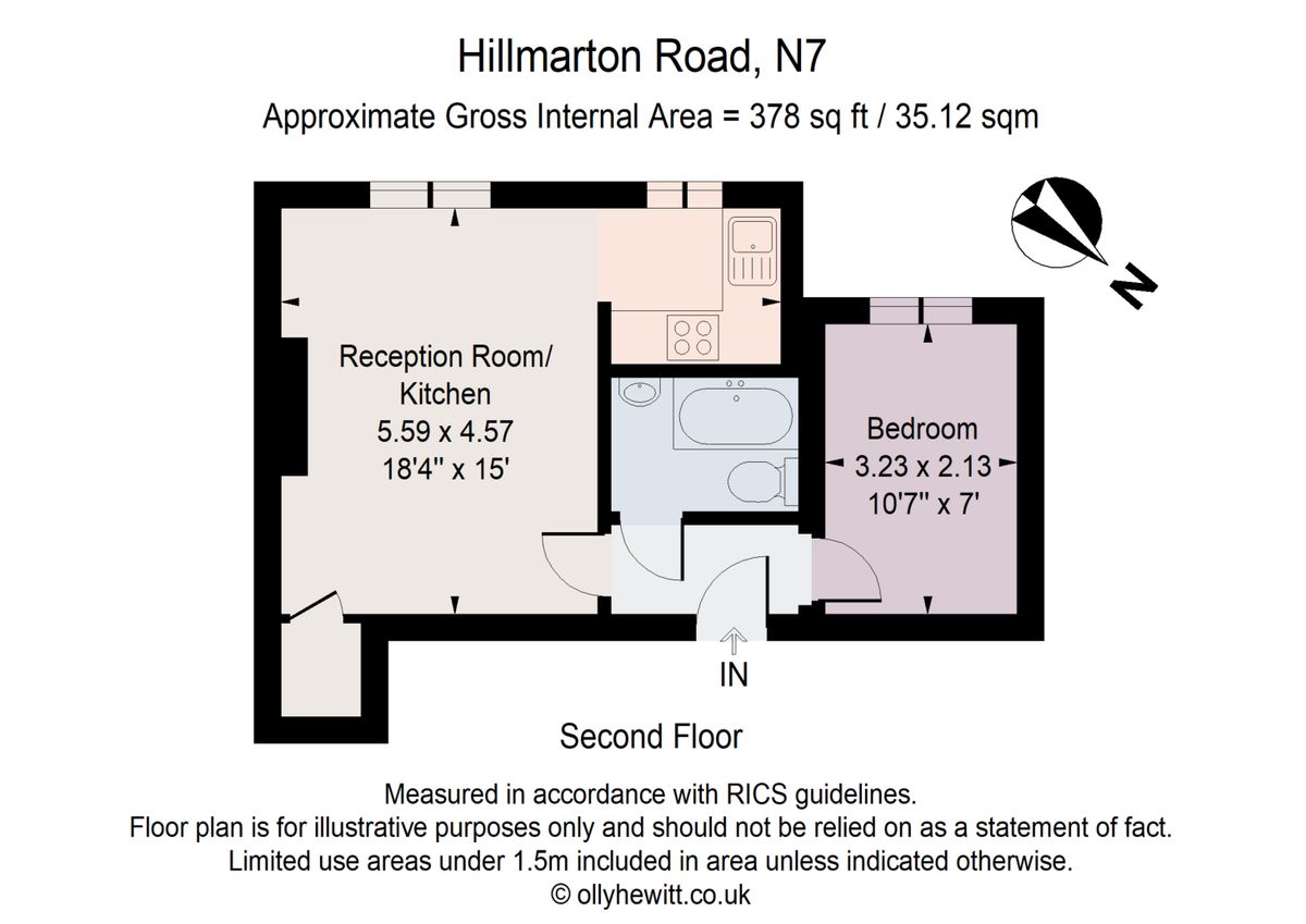 Appartamento a Londra, Regno Unito, 35 m² - foto 9