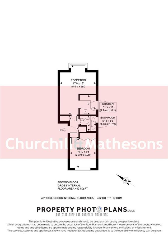 Flat in London, United Kingdom, 37 m² - picture 10