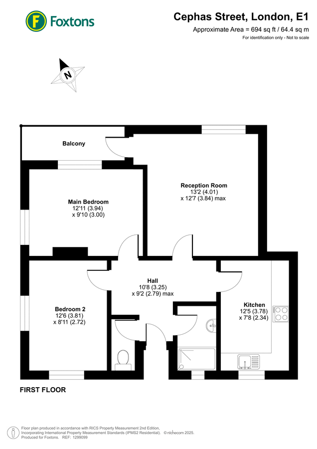 Piso en Londres, Reino Unido, 64 m² - imagen 10