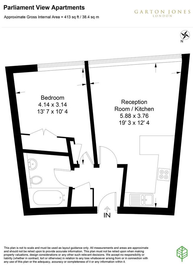 Appartamento a Londra, Regno Unito, 38 m² - foto 10