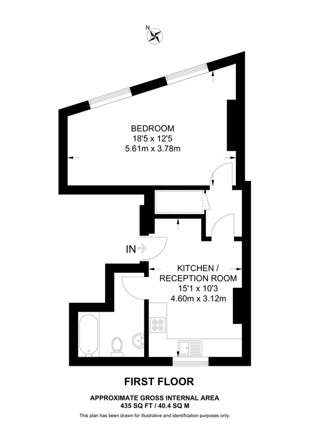 Flat in London, United Kingdom, 40 m² - picture 10