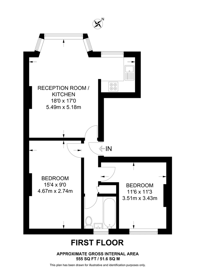 Appartement à Londres, Royaume-Uni, 52 m² - image 10