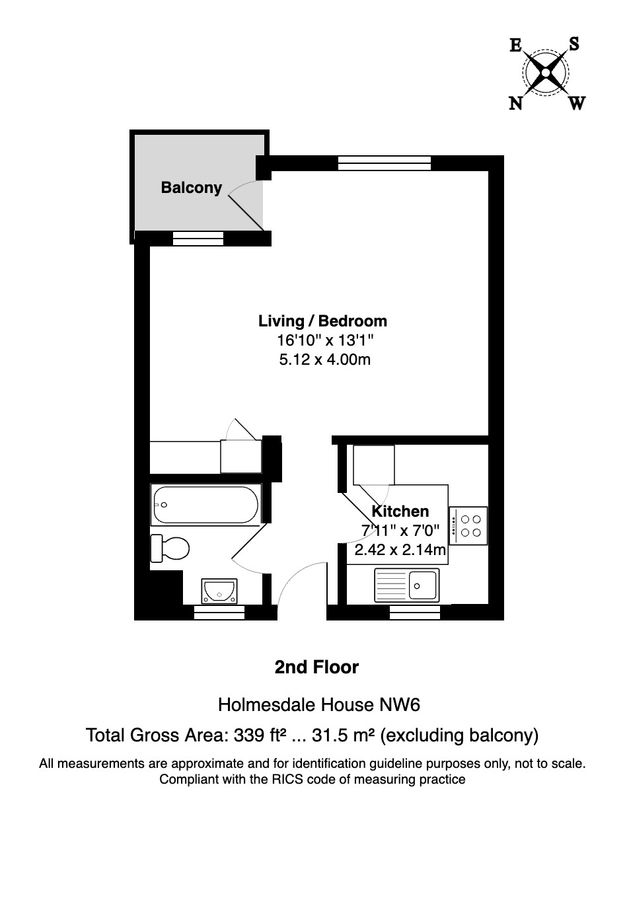 Appartement à Londres, Royaume-Uni, 32 m² - image 10