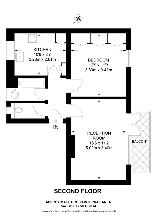 Flat in London, United Kingdom, 50 m² - picture 10