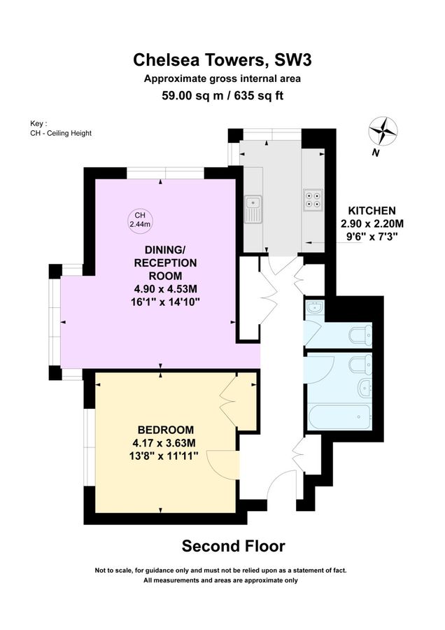 Flat in London, United Kingdom, 59 m² - picture 10
