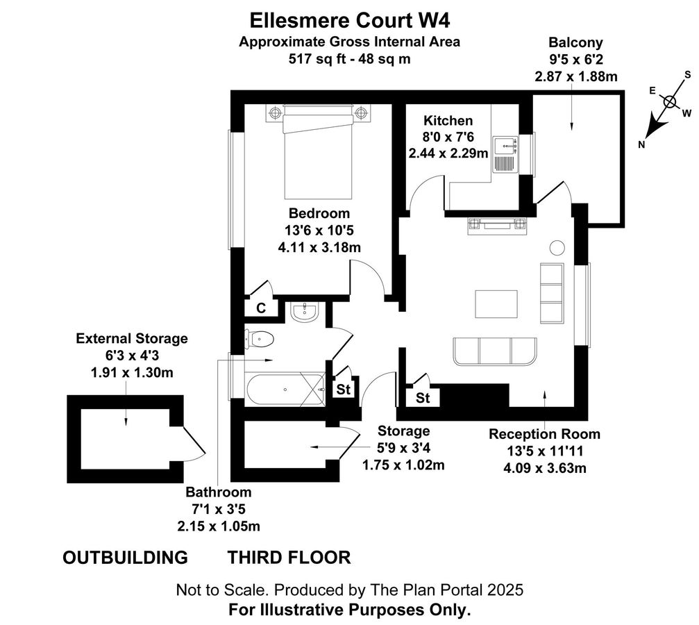 Appartamento a Londra, Regno Unito, 48 m² - foto 10