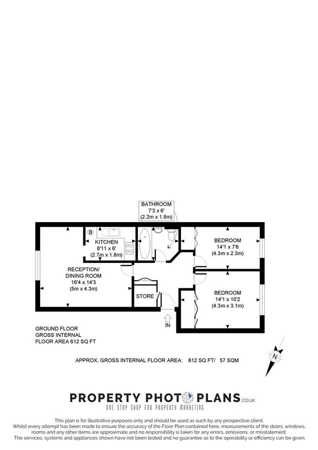 Piso en Londres, Reino Unido, 7 m² - imagen 10
