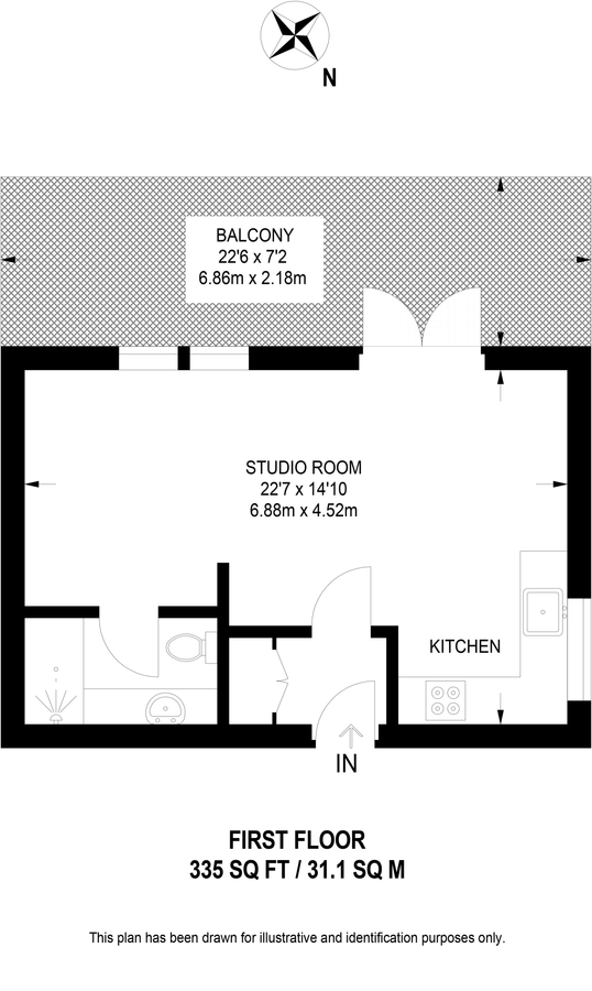 Appartamento a Londra, Regno Unito, 31 m² - foto 10