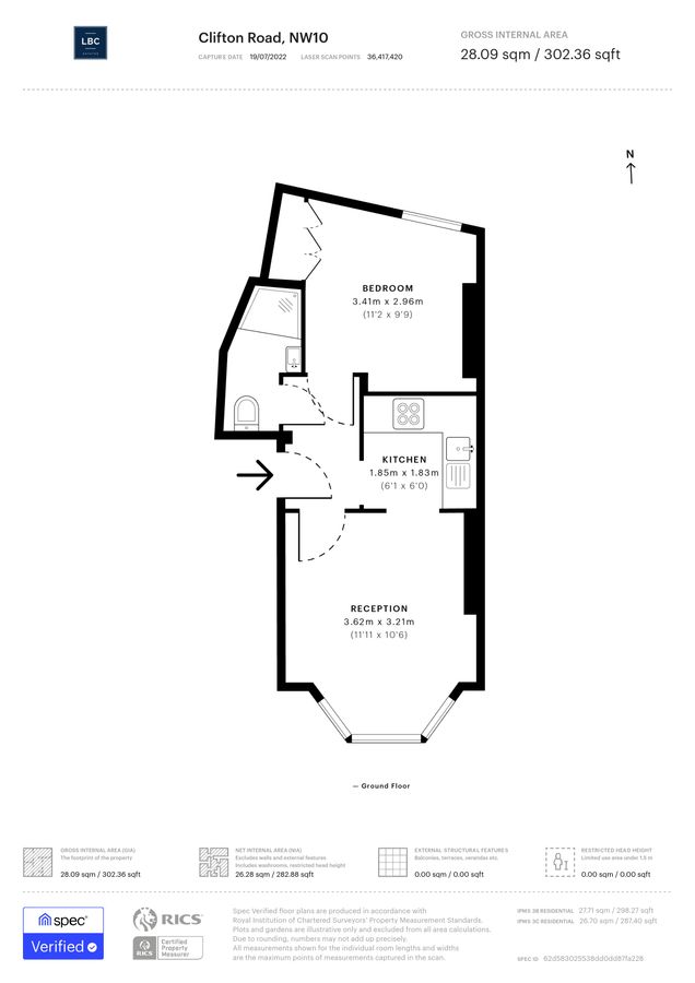 Appartement à Londres, Royaume-Uni, 28 m² - image 10