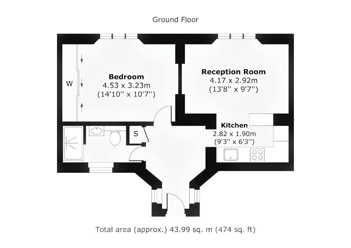 Flat in London, United Kingdom, 44 m² - picture 10