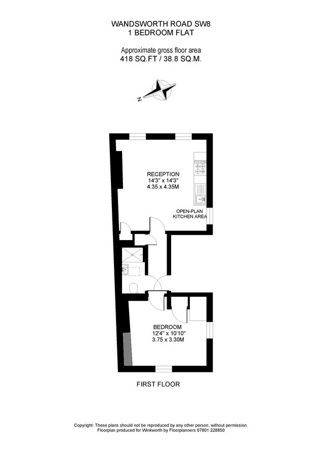 Flat in London, United Kingdom, 39 m² - picture 10