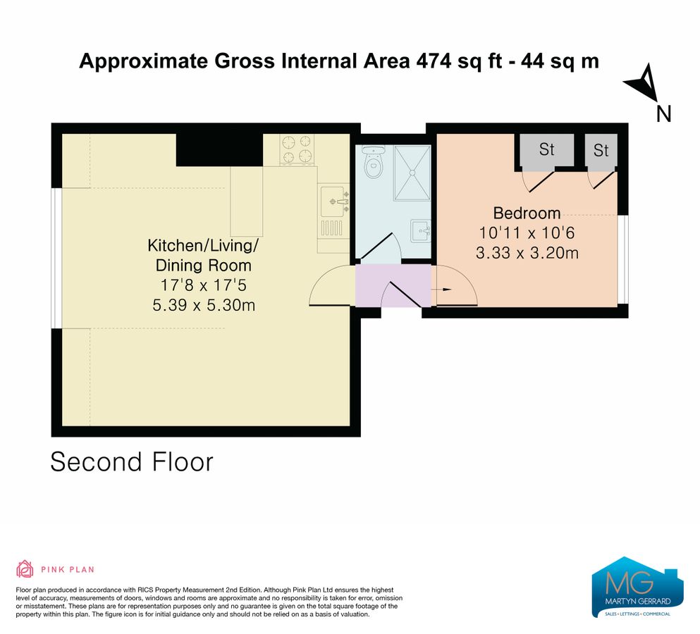 Flat in London, United Kingdom, 44 m² - picture 10