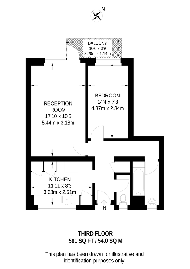 Appartement à Londres, Royaume-Uni, 54 m² - image 10
