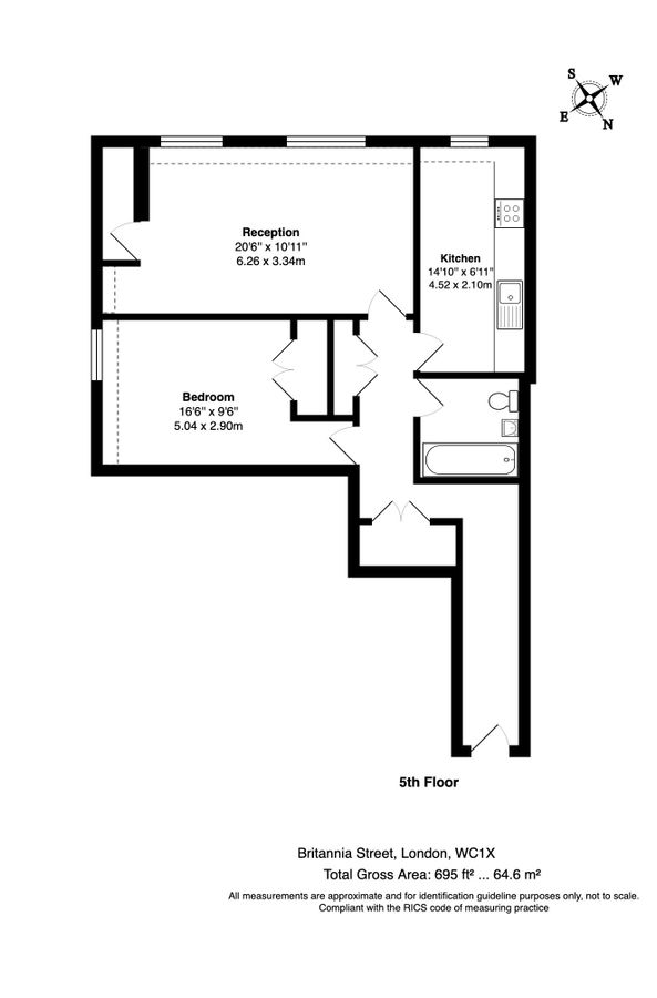 Appartamento a Londra, Regno Unito, 65 m² - foto 11