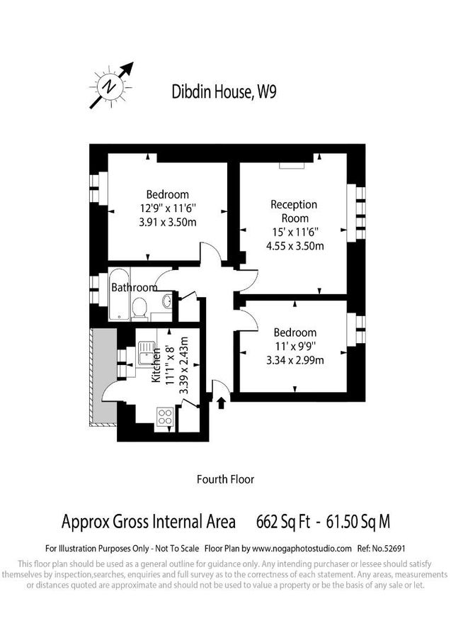 Appartamento a Londra, Regno Unito, 62 m² - foto 11