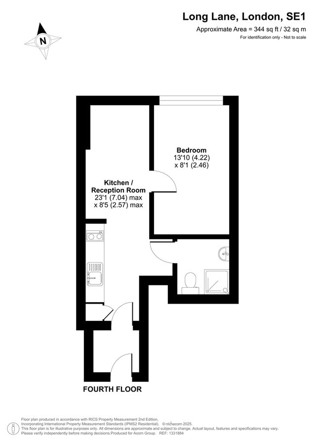 Appartement à Londres, Royaume-Uni, 32 m² - image 11