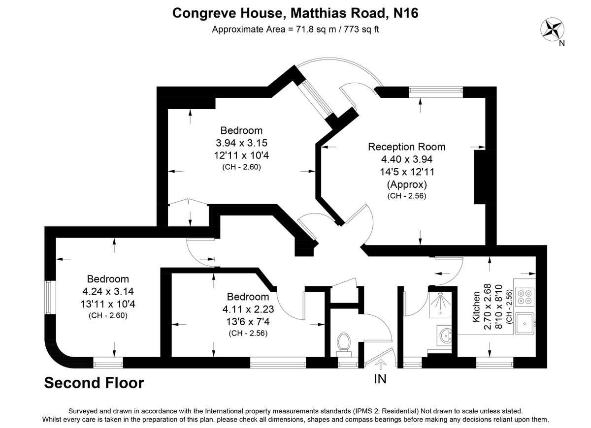 Appartement à Londres, Royaume-Uni, 72 m² - image 11