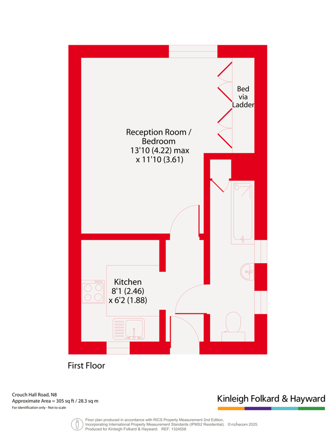 Flat in London, United Kingdom, 28 m² - picture 11