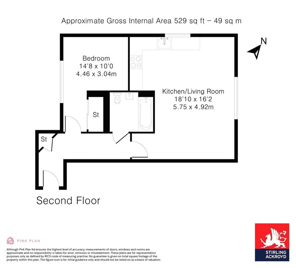 Appartement à Londres, Royaume-Uni, 49 m² - image 11