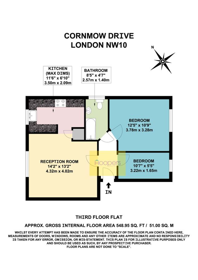 Piso en Londres, Reino Unido, 51 m² - imagen 11