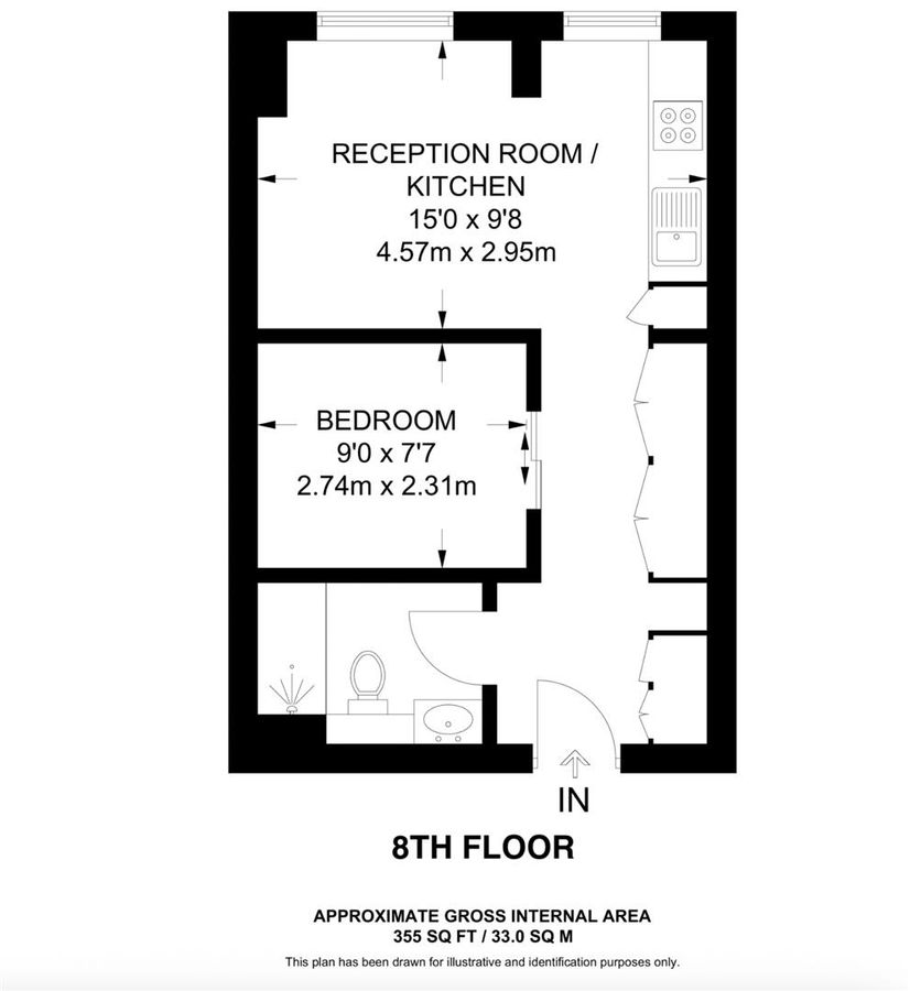 Appartement à Londres, Royaume-Uni, 33 m² - image 11